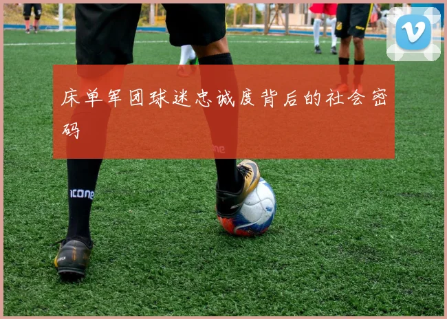 床单军团球迷忠诚度背后的社会密码